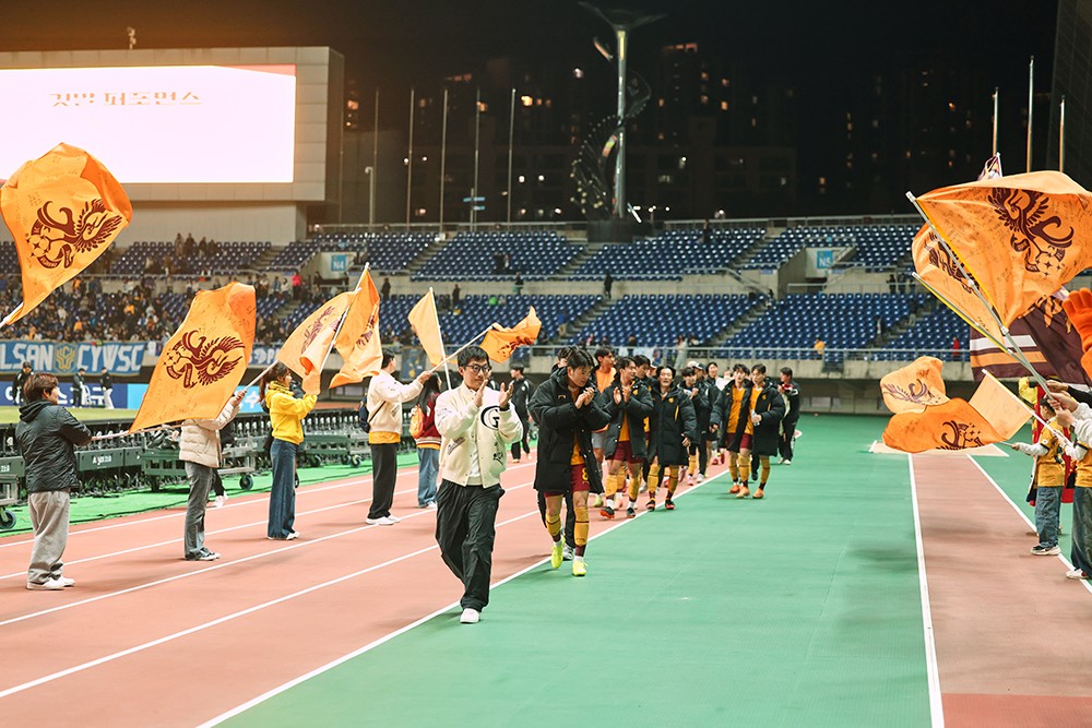 광주FC “전북 넘어 다시 한번 아시아 무대로 가자”